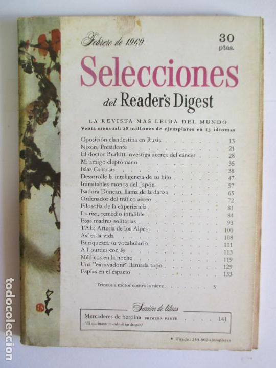 Coleccionismo de Revistas y Peri&oacute;dicos: SELECCIONES DEL READER`S DIGEST. LA REVISTA M&Aacute;S LE&Iacute;DA DEL MUNDO. FEBRERO DE 1969. N&ordm; 339