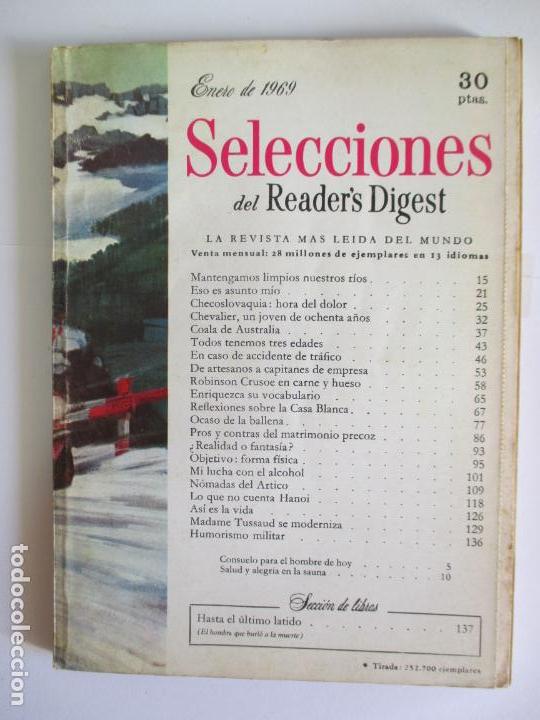 Coleccionismo de Revistas y Peri&oacute;dicos: SELECCIONES DEL READER`S DIGEST. LA REVISTA M&Aacute;S LE&Iacute;DA DEL MUNDO. ENERO DE 1969. N&ordm; 338