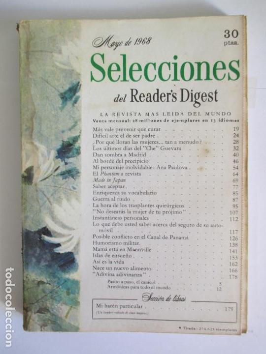 Coleccionismo de Revistas y Peri&oacute;dicos: SELECCIONES DEL READER`S DIGEST. LA REVISTA M&Aacute;S LE&Iacute;DA DEL MUNDO. MAYO DE 1968. N&ordm; 330