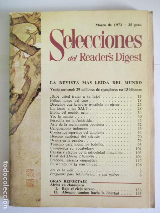 Coleccionismo de Revistas y Peri&oacute;dicos: SELECCIONES DEL READER`S DIGEST. LA REVISTA M&Aacute;S LE&Iacute;DA DEL MUNDO. MARZO DE 1973. N&ordm; 388