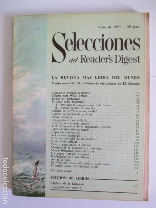 Coleccionismo de Revistas y Peri&oacute;dicos: SELECCIONES DEL READER`S DIGEST. LA REVISTA MAS LE&Iacute;DA DEL MUNDO. JUNIO 1971. N&ordm; 367