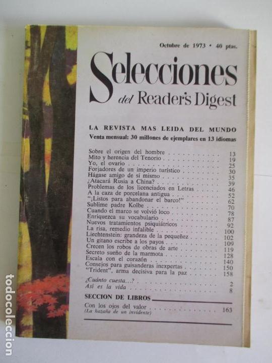 Coleccionismo de Revistas y Peri&oacute;dicos: SELECCIONES DEL READER`S DIGEST. LA REVISTA MAS LE&Iacute;DA DEL MUNDO. OCTUBRE 1973. N&ordm; 395