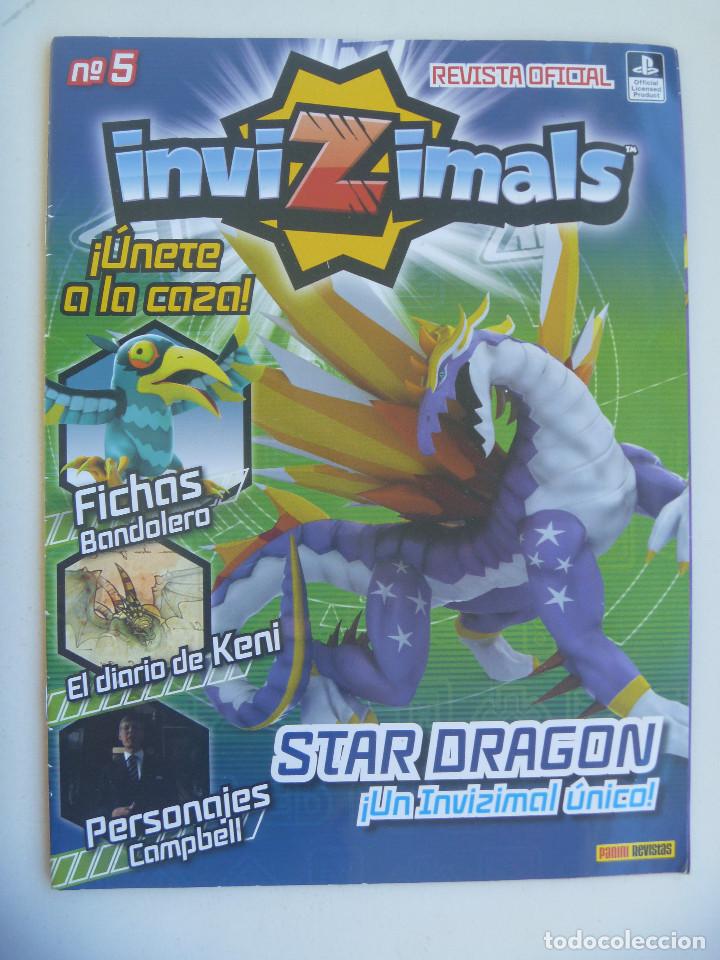 Coleccionismo de revistas y peri&oacute;dicos: INVIZIMALS, REVISTA OFICIAL , N&ordm; 5 . INCLUYE PEGATINAS