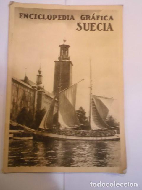 Coleccionismo de Revistas y Peri&oacute;dicos: REVISTA DE LA COLECCI&Oacute;N ENCICLOPEDIA GR&Aacute;FICA - SUECIA - 1930