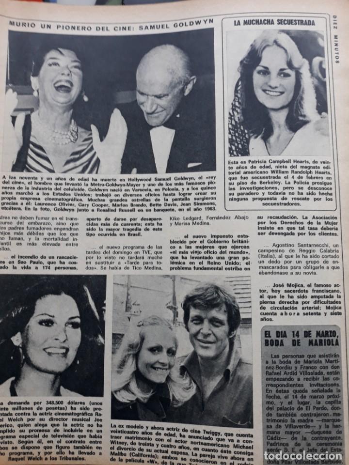 Coleccionismo de Revistas y Peri&oacute;dicos: twiggy raquel welch samuel goldwyn rosalind russell