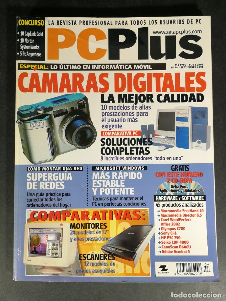 Coleccionismo de revistas y peri&oacute;dicos: PC Plus n&ordm; 54 2001 Revista
