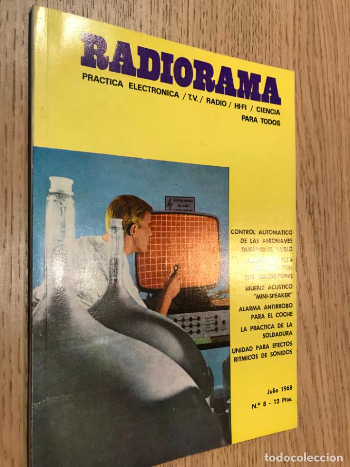 Collectionnisme de Revues et Journaux: RADIORAMA - PRACTICA ELECTR&Oacute;NICA / TV / RADIO / HI&middot;FI / CIENCIA - N&ordm; 8 - JUNIO 1968