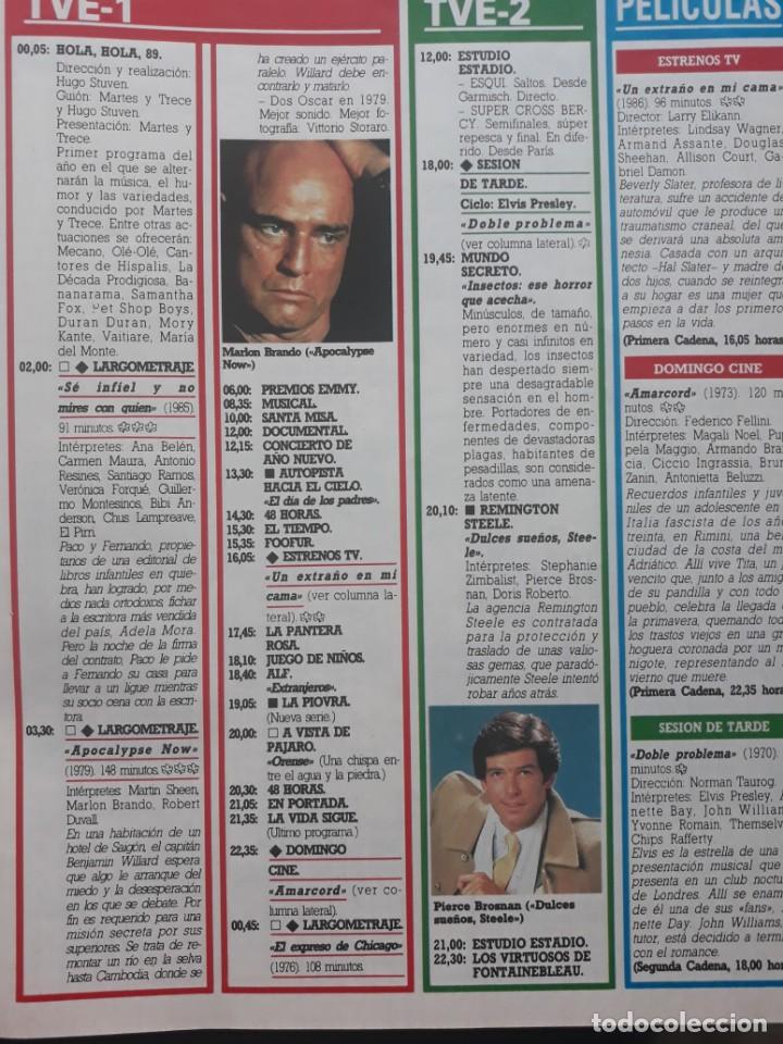 Coleccionismo de Revistas y Peri&oacute;dicos: PIERCE BROSNAN REMINGTON STEELE MARLON BRANDO