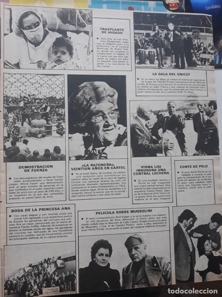 Coleccionismo de revistas y peri&oacute;dicos: BUFFY ST MARY PETER USTINOV AGATHA CHRISTIE VIRNA LISI ROD STEIGER DAVID ROCHA