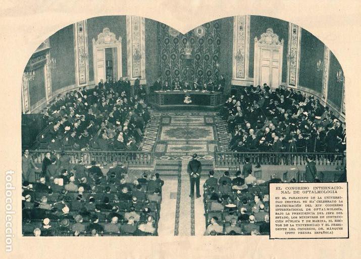 Coleccionismo de revistas y peri&oacute;dicos: XIV Congreso Internacional de Oftalmolog&iacute;a - 1933