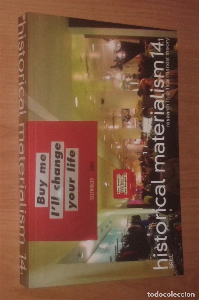 Collezionismo di Riviste e Giornali: HISTORICAL MATERIALISM. RESEARCH IN CRITICAL MARXIST THEORY 14.1, 2006