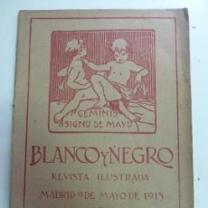 Colecionismo de Revistas e Jornais: BLANCO Y NEGRO. 9 DE MAYO DE 1915. Nº 1251. Lote 149460306