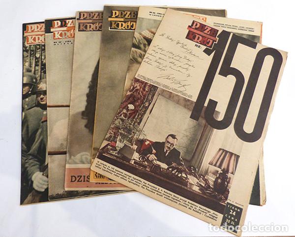 Coleccionismo de revistas y peri&oacute;dicos: 6 n&uacute;meros de la revista polaca Przekr&oacute;j