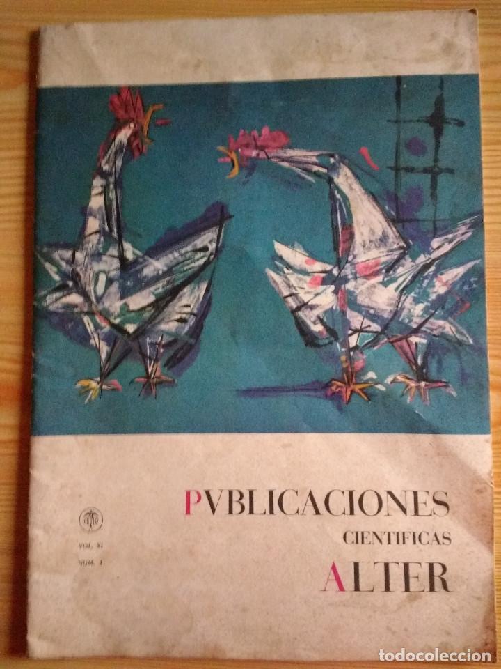 Coleccionismo de Revistas y Peri&oacute;dicos: PUBLICACIONES CIENTIFICAS ALTER VOL XI NUM 1 1962