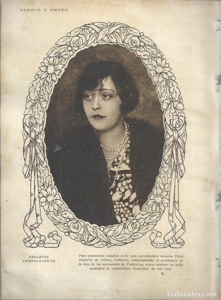 Collectionnisme de Revues et Journaux: BYN 8 ENE 1928.N&ordm; 1912.SUELTOS:ROSARIO PIDAL GUTIERRE DE CETINA ARISTOCRACIA J. SPOTORNO TOPETE