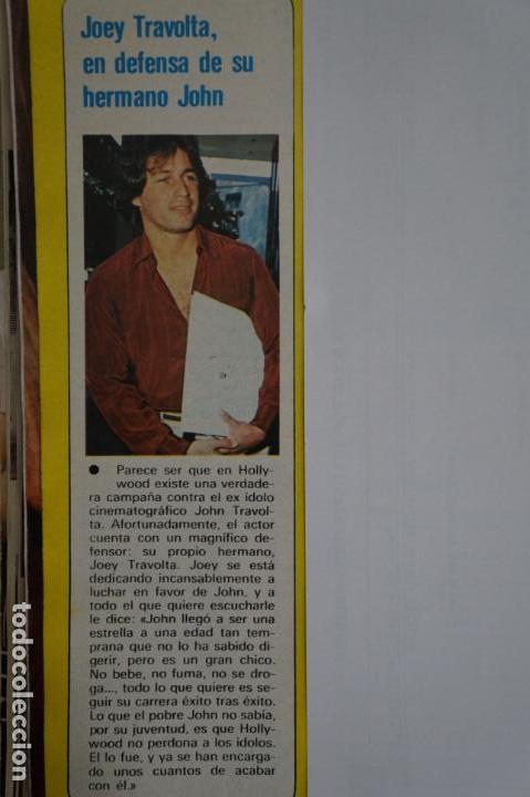 Coleccionismo de Revistas y Peri&oacute;dicos: RECORTE REPORTAJE CLIPPING DE JOEY JOHN TRAVOLTA REVISTA SEMANA N&ordm; 2069 P&Aacute;G 58