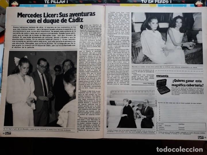 Coleccionismo de revistas y peri&oacute;dicos: MERCEDES LICER Y EL DUQUE DE CADIZ DON ALFONSO DON GONZALO DE BORBON