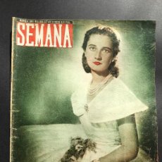 Coleccionismo de Revistas y Periódicos: REVISTA SEMANA, JUNIO 1950, MANOLO CABRE - AVA GARDNER, WINSTON CHURCHILL, ...
