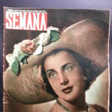 Coleccionismo de Revistas y Periódicos: REVISTA SEMANA, MAYO 1950, CANONIZACIÓN PADRE CLARET, LA TORRE EIFFEL...