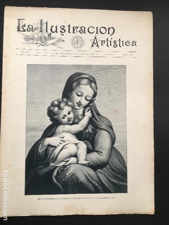Collection Magazines and Newspapers: N&ordm; 742 DE LA ILUSTRACI&Oacute;N ART&Iacute;STICA 1896. LECCI&Oacute;N DE ANATOM&Iacute;A, EL GENERAL BALDISSERA Y M&Aacute;S&hellip;