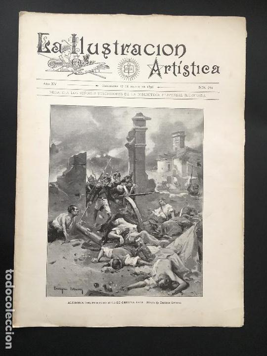 Collection Magazines and Newspapers: N&ordm; 764 DE LA ILUSTRACI&Oacute;N ART&Iacute;STICA 1896. EXPEDICI&Oacute;N ANGLOEGIPCIA SOBRE DONGOLA Y M&Aacute;S&hellip;
