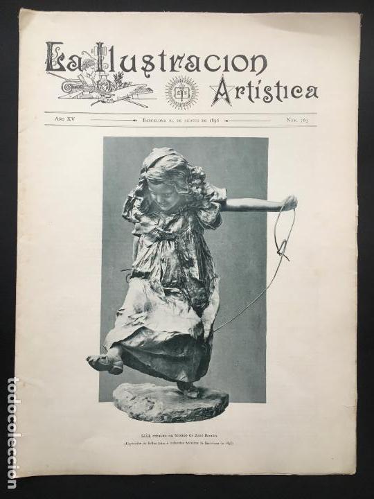 Collection Magazines and Newspapers: N&ordm; 765 DE LA ILUSTRACI&Oacute;N ART&Iacute;STICA 1896. EL C&Eacute;LEBRE PINTOR AUSTR&Iacute;ACO, FRANCISCO SIMM Y M&Aacute;S&hellip;