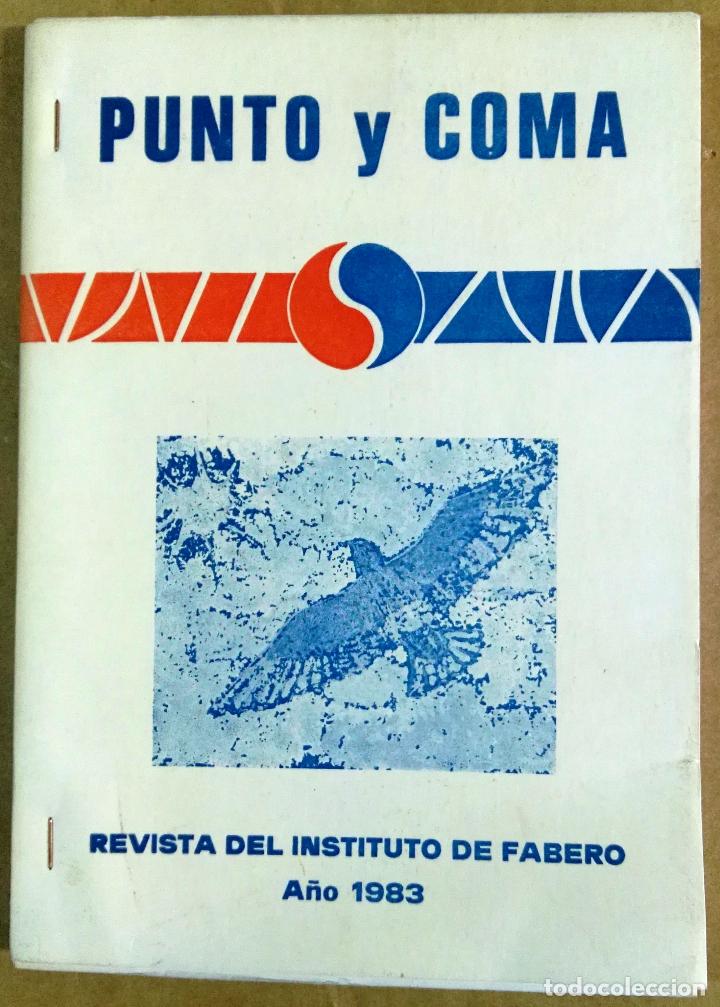 Coleccionismo de Revistas y Peri&oacute;dicos: Punto y coma. Revista del Instituto de Fabero. Le&oacute;n, 1983