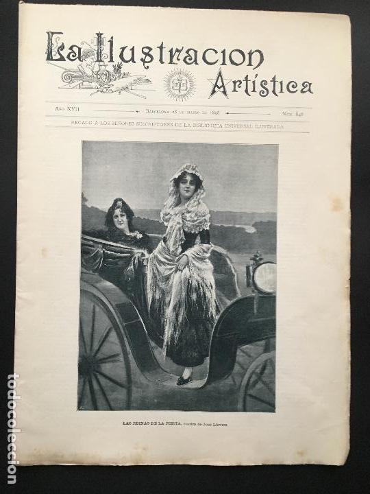 Collection Magazines and Newspapers: N&ordm; 848 DE LA ILUSTRACI&Oacute;N ART&Iacute;STICA 1898. EUGENIO SELL&Eacute;S, TIPOS CRIOLLOS ARGENTINA Y M&Aacute;S&hellip;