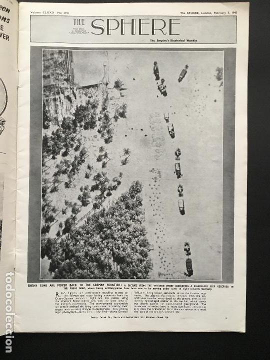 Collection Magazines and Newspapers: N&ordm; 2350 DE THE SPHERE REVISTA INGLESA, NOTICIAS Y MULTIPLES IMAGENES DE LA 2&ordf; GUERRA MUNDIAL, 1945