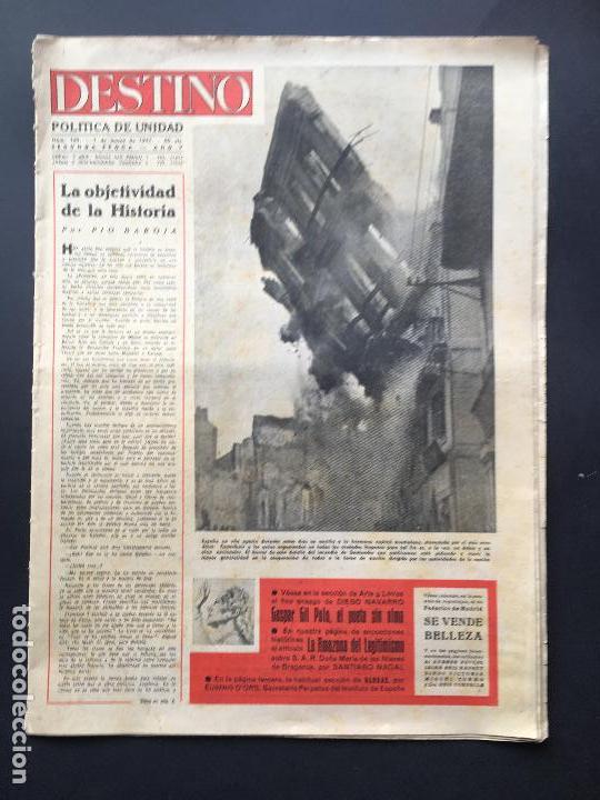 Collection Magazines and Newspapers: N&ordm; 189 DE LA REVISTA DESTINO 1 MARZO DE 1941, INFORMACI&Oacute;N Y FOTOGRAFIAS DE LA 2&ordf; GUERRA MUNDIAL