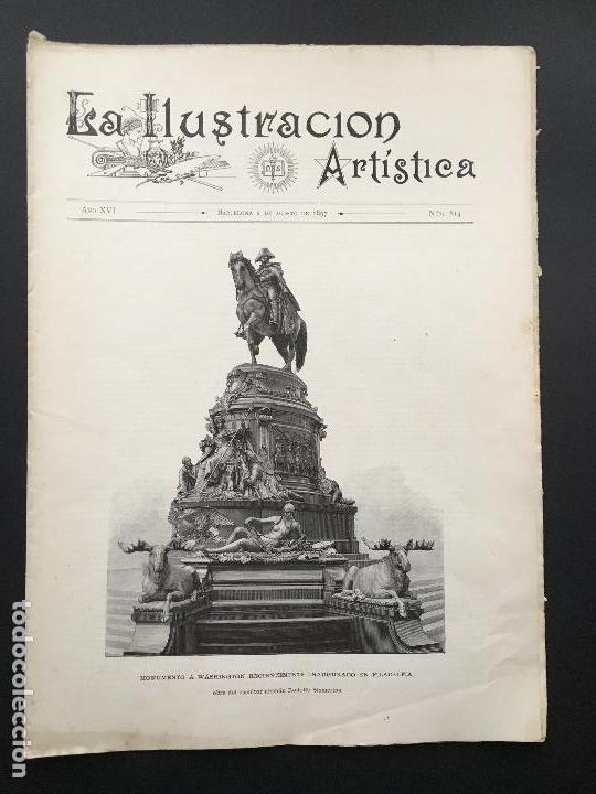Collection Magazines and Newspapers: N&ordm; 814 DE LA ILUSTRACI&Oacute;N ART&Iacute;STICA 1897. ANTONIO VICO, BUQUES ESPA&Ntilde;OLES DE GUERRA Y M&Aacute;S&hellip;