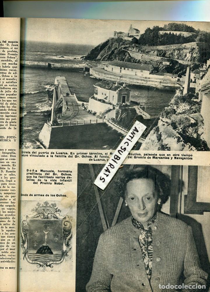 Coleccionismo de Revistas y Peri&oacute;dicos: REVISTA A&Ntilde;O 1959 LUARCA OCHOA PRIMIO NOBEL CANAL PEDRUZO TREVI&Ntilde;O LAGUARDIA ANDRES BOSCH PLANETA