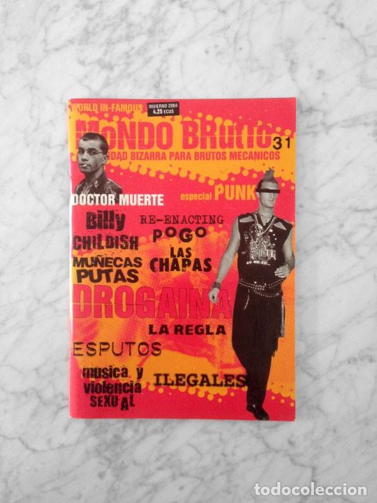Coleccionismo de Revistas y Peri&oacute;dicos: MONDO BRUTTO - 2004 - ESPECIAL PUNK, LYDIA LUNCH, JORGE MARTINEZ, EL PADRE CIURO, SIOUXSIE, ROSENDO