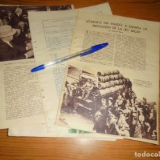 Coleccionismo de Revistas y Periódicos: RECORTE PRENSA : ¿CUANTO HA VALIDO A ESPAÑA LA ABOLICION DE LA LEY SECA?. BLANCO NEGRO, MAYO 1934