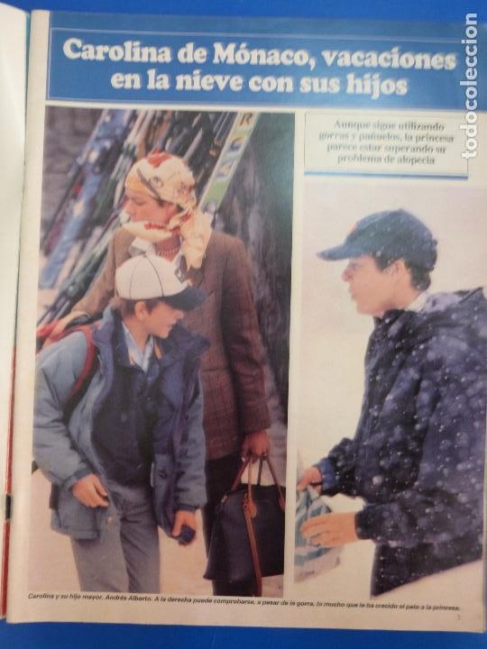 Coleccionismo de Revistas y Peri&oacute;dicos: RECORTE REPORTAJE CLIPPING DE CAROLINA DE MONACO VACACIONES REVISTA SEMANA N&ordm; 2976 P&Aacute;G 3-6