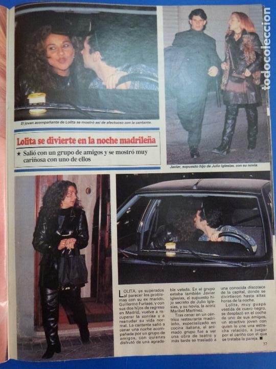 Coleccionismo de Revistas y Peri&oacute;dicos: RECORTE REPORTAJE CLIPPING DE LOLITA FLORES REVISTA SEMANA N&ordm; 2976 P&Aacute;G 57