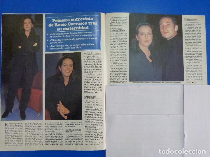 Coleccionismo de Revistas y Peri&oacute;dicos: RECORTE REPORTAJE CLIPPING DE ROCIO CARRASCO ANTONIO DAVID REVISTA SEMANA N&ordm; 2971 P&Aacute;G 108-109
