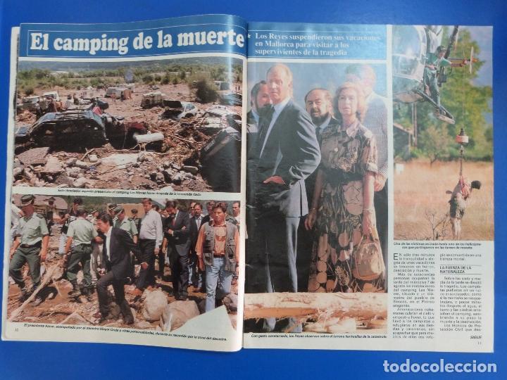 Coleccionismo de Revistas y Peri&oacute;dicos: RECORTE REPORTAJE CLIPPING TRAGEDIA CAMPING LAS NIEVES REYES AZNAR REVISTA SEMANA N&ordm; 2949 P&Aacute;G 10-15
