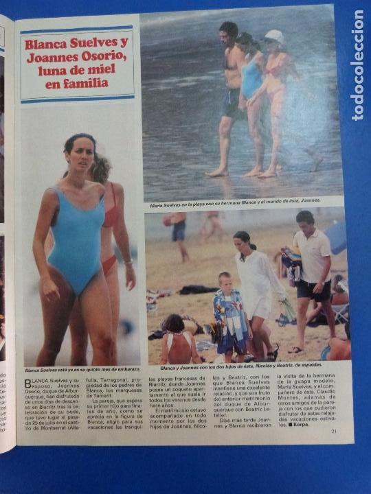 Coleccionismo de Revistas y Peri&oacute;dicos: RECORTE REPORTAJE CLIPPING DE BLANCA SUELVES JOANNES OSORIO REVISTA SEMANA N&ordm; 2949 P&Aacute;G 21