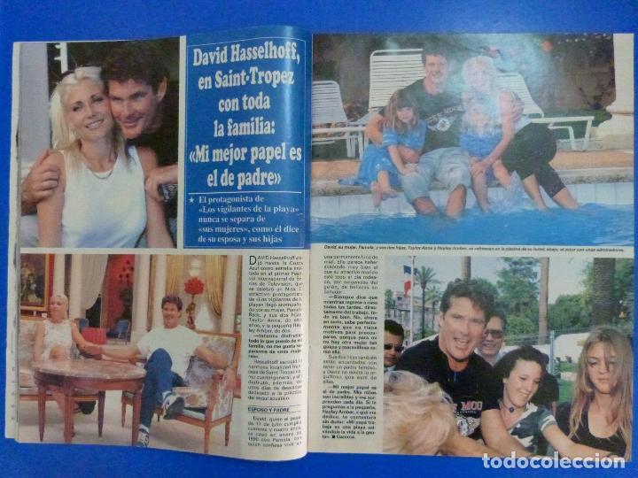 Coleccionismo de Revistas y Peri&oacute;dicos: RECORTE REPORTAJE CLIPPING DE DAVID HASSELHOFF PAMELA REVISTA SEMANA N&ordm; 2949 P&Aacute;G 36-37