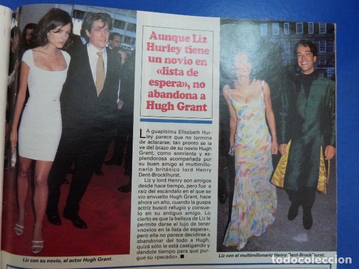 Coleccionismo de revistas y peri&oacute;dicos: RECORTE REPORTAJE CLIPPING LIZ HURLEY HUGH GRANT HENRY DENT BROCKLHURST SEMANA N&ordm; 2949 P&Aacute;G 55