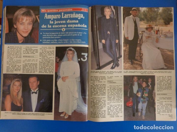 Coleccionismo de Revistas y Peri&oacute;dicos: RECORTE REPORTAJE CLIPPING DE AMPARO CARLOS LARRA&Ntilde;AGA REVISTA SEMANA N&ordm; 2876 P&Aacute;G 154-156
