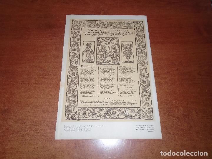 Collection Magazines and Newspapers: L&Aacute;MINA A&Ntilde;O 1943: GOZOS QUE TRIBUTA LA HERMANDAD DE MANCEBOS CARPINTEROS DE BARCELONA