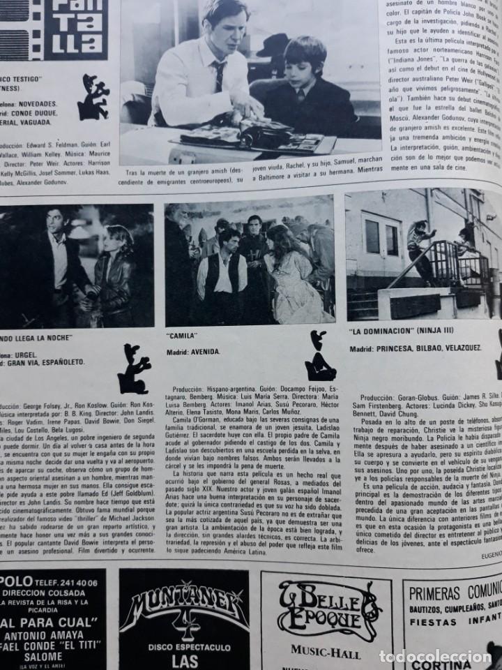 Sammeln von Zeitschriften und Zeitungen: HARRISON FORD IMANOL ARIAS IRENE PAPAS