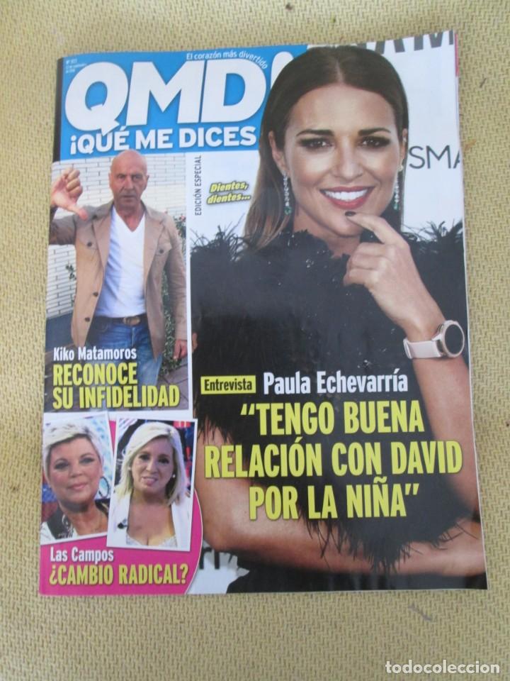 Coleccionismo de Revistas y Peri&oacute;dicos: QMD QUE ME DICES - N&ordm; 1123 SEPTIEMBRE 2018