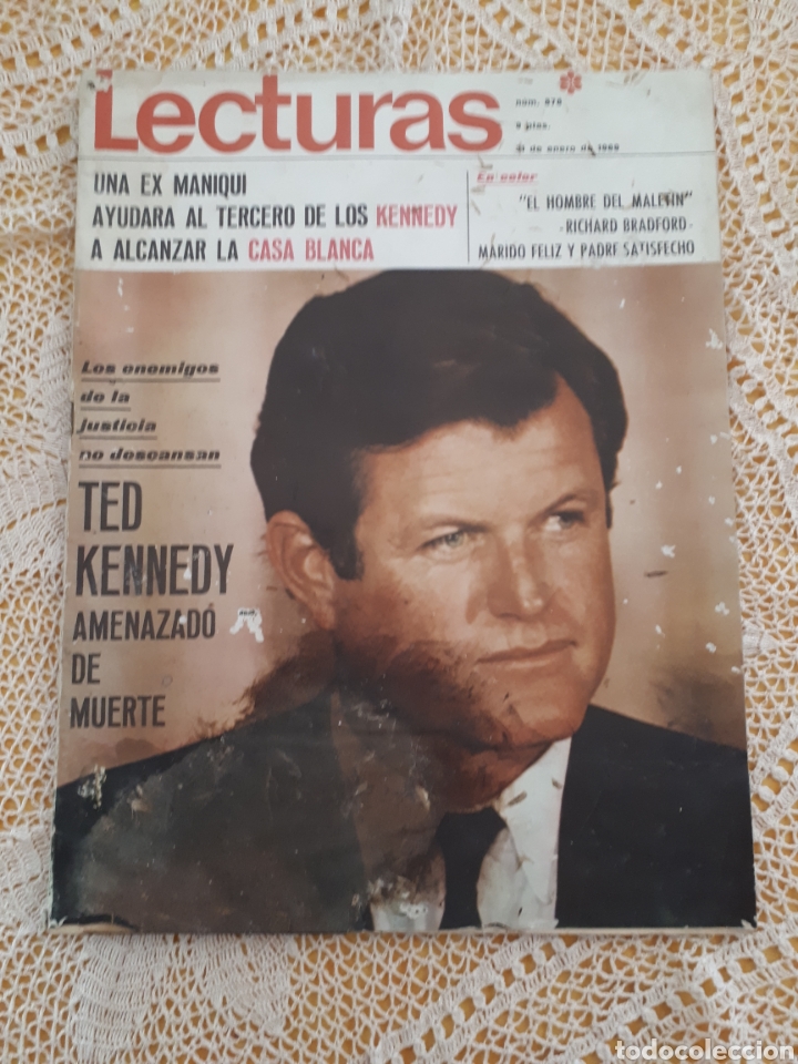 Coleccionismo de Revistas y Peri&oacute;dicos: Revista Lecturas n&deg; 876 enero 1969