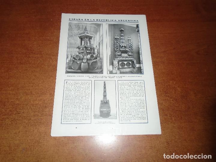 Collection Magazines and Newspapers: VINOS DE MONTILLA Y ACEITE CARBONELL EN ARGENTINA. INSTITUCI&Oacute;N CERVERA ESCUELA POR CORRESPONDENCIA