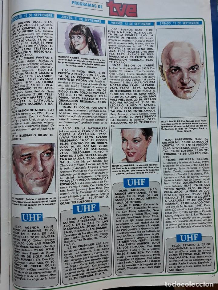 Coleccionismo de Revistas y Peri&oacute;dicos: RAF VALLONE ROMY SCHNEIDER TELLY SAVALAS MARGOT KIDDER