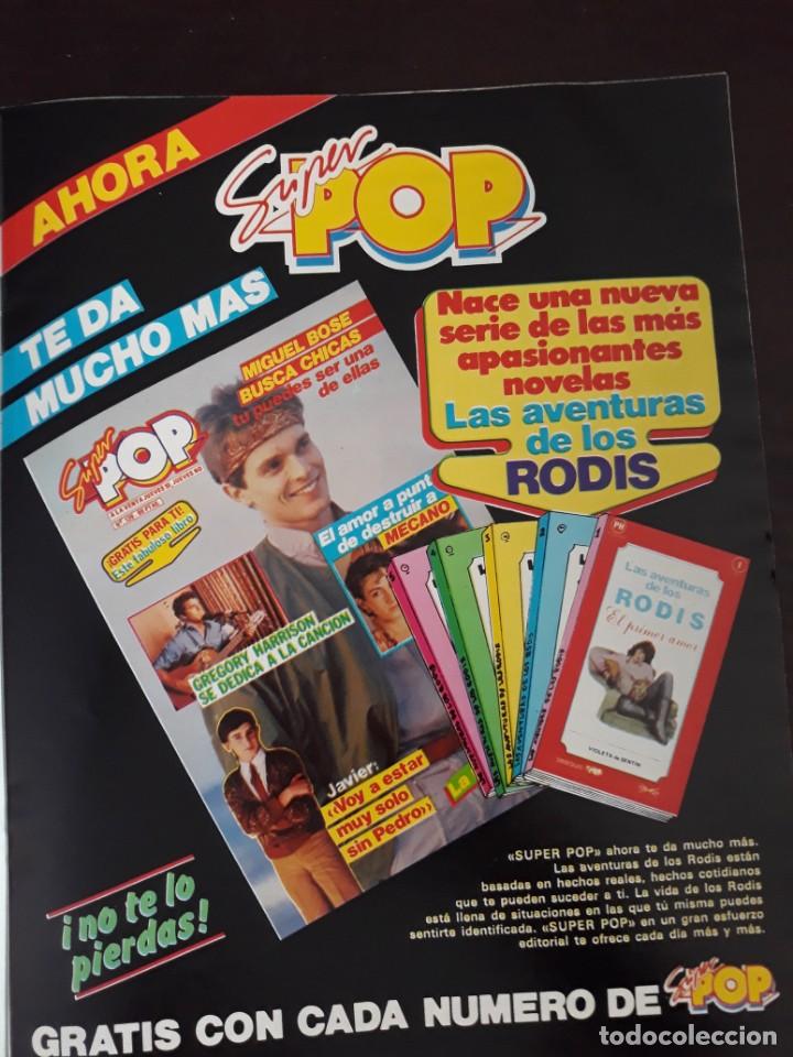 Coleccionismo de Revistas y Peri&oacute;dicos: anuncio SUPERPPOP MIGUEL BOSE