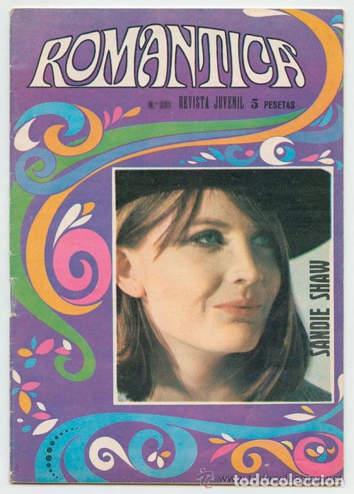 Coleccionismo de Revistas y Peri&oacute;dicos: ROM&Aacute;NTICA - 1968 - SANDIE SHAW, LAS ALMAS HUMILDES, ROLLING STONES